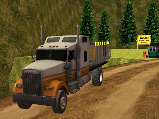 Offroad Driving Truck Transport_img