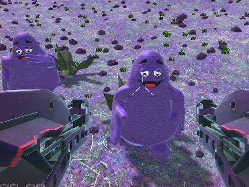 Grimace Dead Island Shooting img